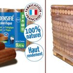 Bûches calorifiques WOODSTOCK 4 palettes, 416 sacs de 5 bûches
